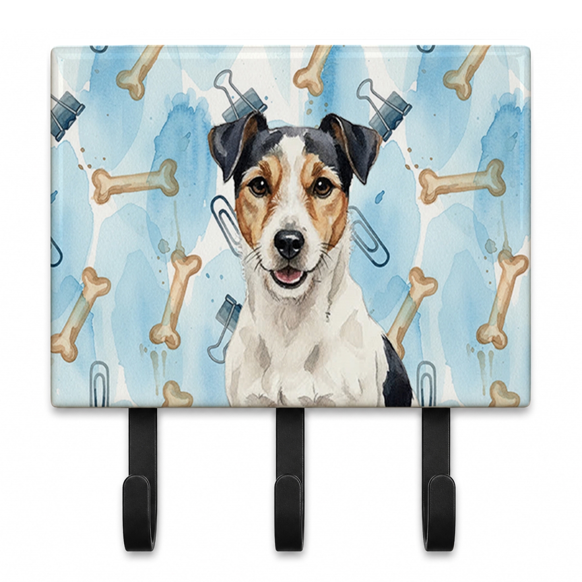 DAC9407TH68 9 x 6 in. Parson Russell Terrier Coworker Leash or Key Holder