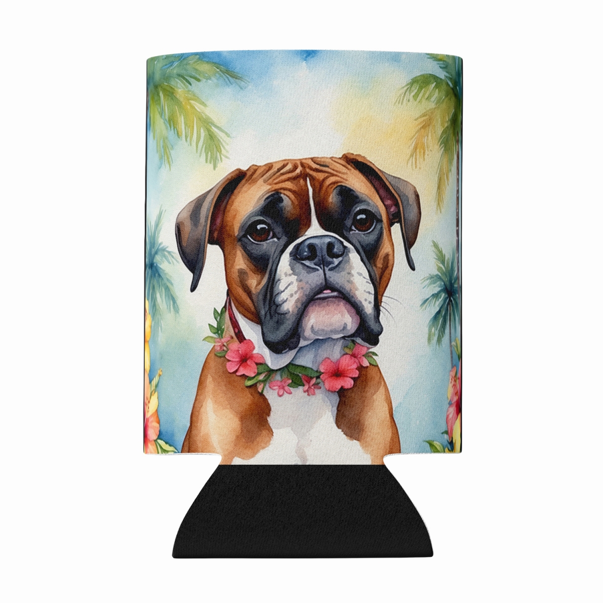 DAC6389CC 5 x 3 in. Boxer Luau Can or Bottle Hugger