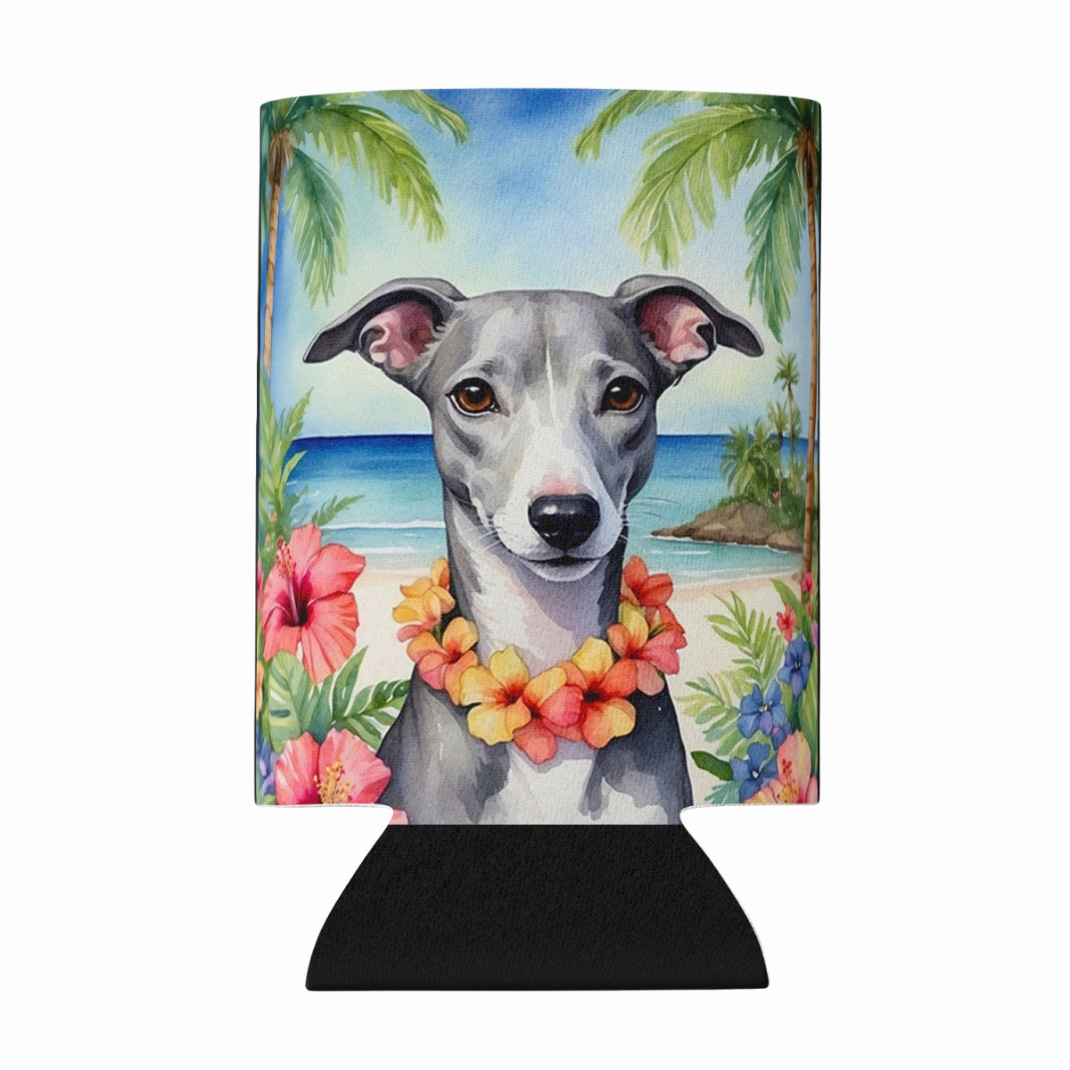 DAC6537CC 5 x 3 in. Whippet Luau Can or Bottle Hugger