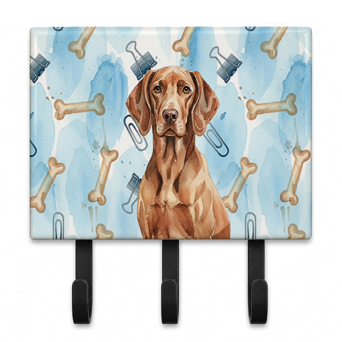 DAC9417TH68 9 x 6 in. Liver Pointer Coworker Leash or Key Holder