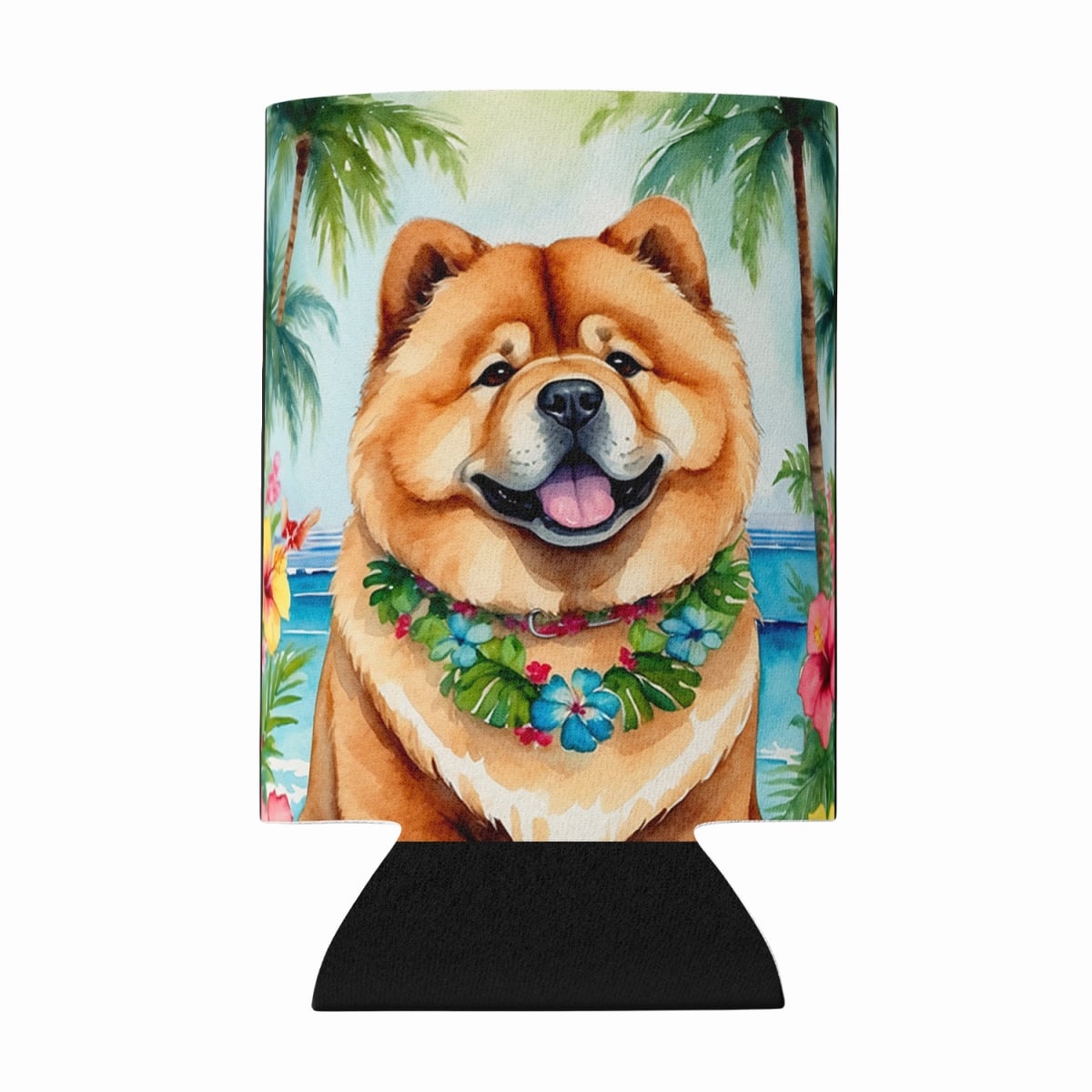 DAC6407CC 5 x 3 in. Chow Chow Luau Can or Bottle Hugger