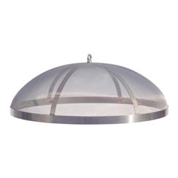 Picture of Curonian Screen63SS 25 in. Round Stainless Steel Fire Pit Spark Screen