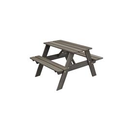 Picture of Curonian Smelis21 Smelis Kids Picnic Table - Taupegrey&#44; 31.5 x 15.7 x 21.7 in.