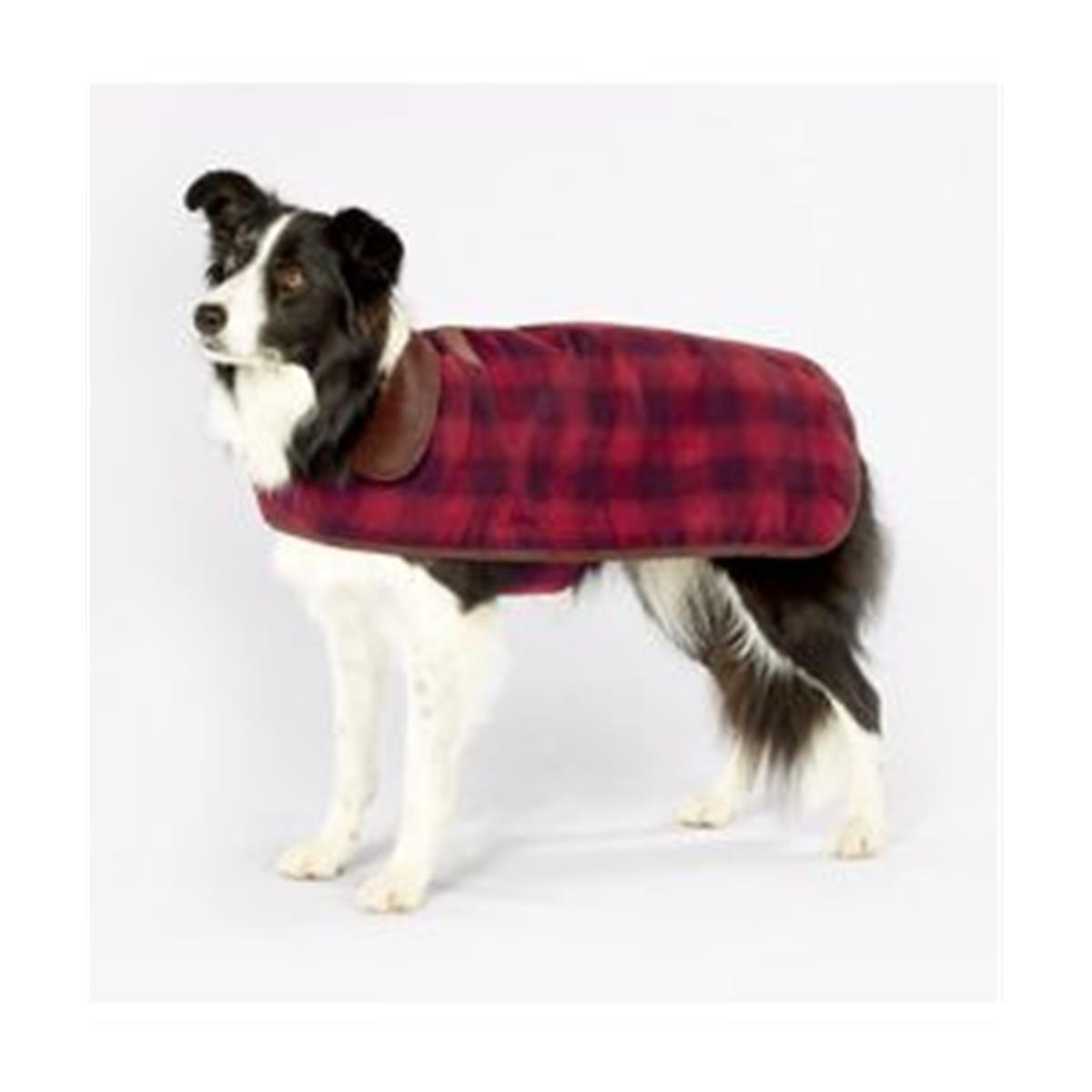 Picture of Carolina Pet 0PP3001-RED Pendleton Pet Classics Dog Coat - Red Ombre Plaid&#44; Extra Small