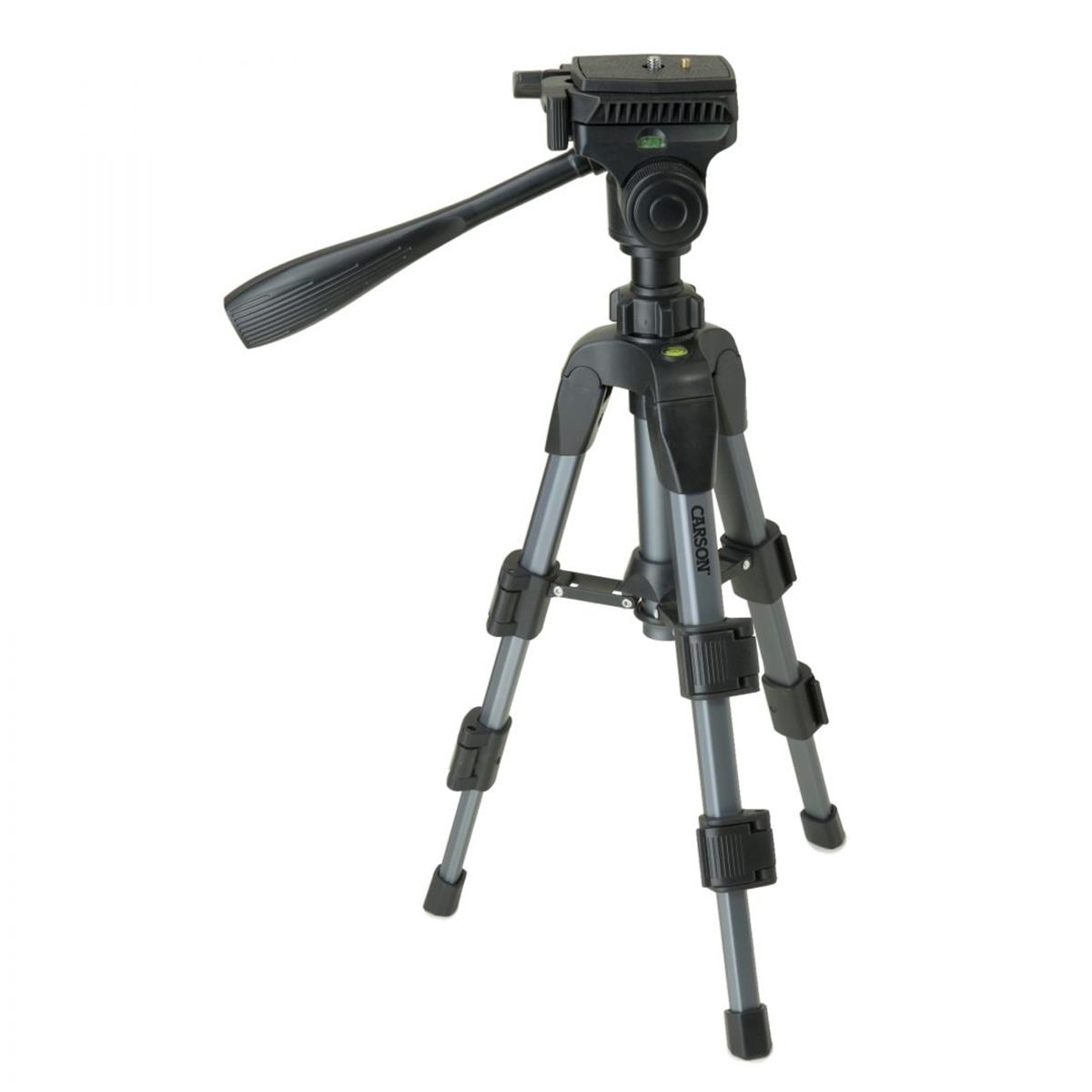 Picture of Carson TR-100 The Rock Series 20.8 in. 3-Way Panhead Tabletop Tripod