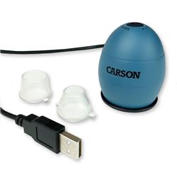 Carson MM-500 USB Digital Computer Microscope with 81x Effective Magnification, Surf Blue