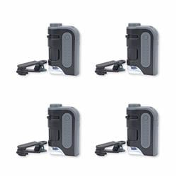 MicroBrite Pro Pocket Microscope - Black - Set of 4 - 60x-120x Magnification