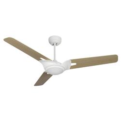 Picture of Carro VS563A-L12-W6-1 Hoffen 56 in. Indoor & Outdoor Smart Ceiling Fan with Dimmable LED Light Kit&#44; Remote Control & Works