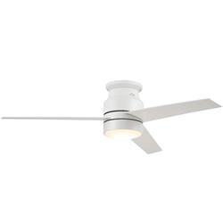 Picture of Carro VWGS-523B-L11-W1-1 Raiden 52 in. Indoor Smart Ceiling Fan with LED Light Kit&#44; Wall Control & Works