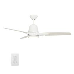 Picture of Carro VWGS-523F-L12-W1-1 Eunoia 52 in. Smart Ceiling Fan with Wall Control&#44; Light Kit Included & Works