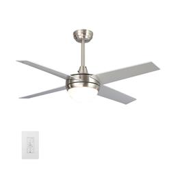 Picture of Carro VWGS-524C-L11-SC-1 Neva 52 in. Smart Ceiling Fan with Wall Control&#44; Light Kit Included & Works