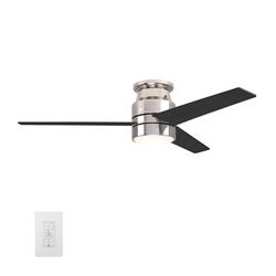 Picture of Carro VWGS-523B-L11-S2-1 Raiden 52 in. Indoor Smart Ceiling Fan with LED Light Kit&#44; Wall Control & Works