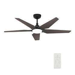 Picture of Carro VS525B-L22-B5-1 Woodrow 52 in. Smart Ceiling Fan with Remote&#44; Light Kit Included & Works