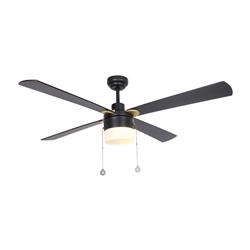 Picture of Carro VWGA-524H2-L11-B2-1G Amalfi 52 in. Ceiling Fan with Pull Chain & Light Kit Included