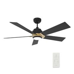 Picture of Carro VS525J1-L11-B2-1G Ascender 52 in. Smart Ceiling Fan with Remote&#44; Light Kit Included & Works
