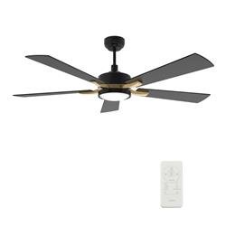 Picture of Carro VS525E-L12-B2-1G Appleton 52 in. Smart Ceiling Fan with Remote&#44; Light Kit Included & Works