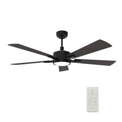 Picture of Carro VS565E-L12-BF-1 Appleton 56 in. Smart Ceiling Fan with Remote&#44; Light Kit Included & Works