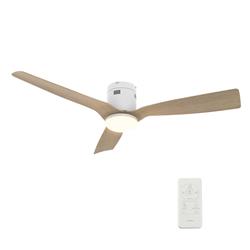 Picture of Carro VS523P-L22-WR-1-FM Spezia 52 in. Indoor & Damp Rated Outdoor Smart Ceiling Fan with Dimmable LED Light Kit&#44; Remote Control & Works