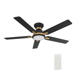 Picture of Carro VS525J-L12-B2-1G-FM Espear 52 in. Smart Ceiling Fan with Remote&#44; Light Kit Included & Works