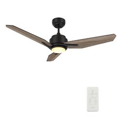 Picture of Carro VS483J3-L11-BS-1 Tracer 48 in. Smart Ceiling Fan with Remote&#44; Light Kit Included & Works