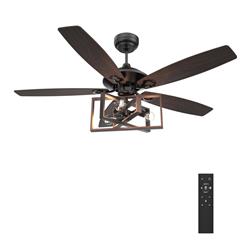 Picture of Carro VC525D1-L61-BG-1 Karson 52 in. Ceiling Fan with Remote & Light Kit Included