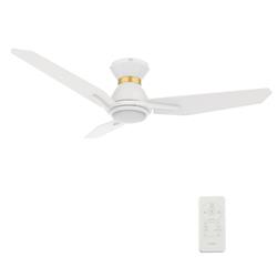 Picture of Carro VS443J3-L11-W1-1-FMA Calen 44 in. Smart Ceiling Fan with Remote&#44; Light Kit Included & Works