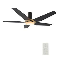 Picture of Carro VS485B-L22-B2-1G-FM Woodrow 48 in. Smart Ceiling Fan with Remote&#44; Light Kit Included & Works