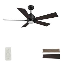 Picture of Carro VS485J1-L11-BG-1 Ascender 48 in. Smart Ceiling Fan with Remote&#44; Light Kit Included & Works