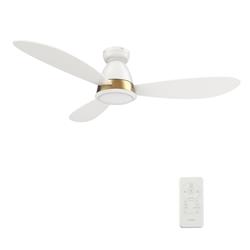Picture of Carro VS523Q7-L12-W1-1-FMA York 52 in. Smart Ceiling Fan with Remote&#44; Light Kit Included & Works