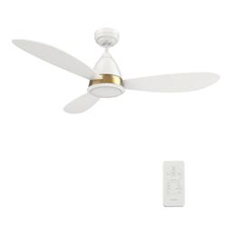 Picture of Carro VS523Q7-L12-W1-1A York 52 in. Smart Ceiling Fan with Remote&#44; Light Kit Included & Works