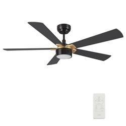Picture of Carro VS525B5-L11-B2-1G Stockton 52 in. Smart Ceiling Fan with Remote&#44; Light Kit Included & Works