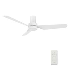 Picture of Carro VS523N1-L11-W1-1-FM Madrid 52 in. Smart Ceiling Fan with Remote&#44; Light Kit Included & Works