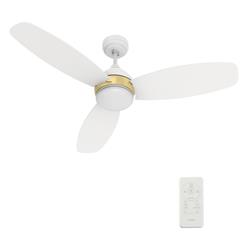 Picture of Carro VS483Q6-L12-W1-1A Hobart 48 in. Smart Ceiling Fan with Remote&#44; Light Kit Included & Works