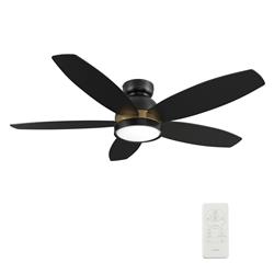 Picture of Carro VS485Q5-L12-B2-1-FM Granville 48 in. Smart Ceiling Fan with Remote&#44; Light Kit Included & Works
