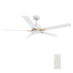 Picture of Carro VS525J-L12-W1-1G Espear 52 in. Smart Ceiling Fan with Remote&#44; Light Kit Included & Works