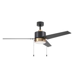 Picture of Carro VWGA-523A3-L12-B2-1G Kesteven 52 in. Ceiling Fan with Pull Chains & Light Kit Included