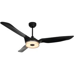 Picture of Carro VS603F-L13-B2-1 Fletcher 60 in. Indoor & Outdoor Smart Ceiling Fan with Dimmable LED Light Kit&#44; Remote Control & Works
