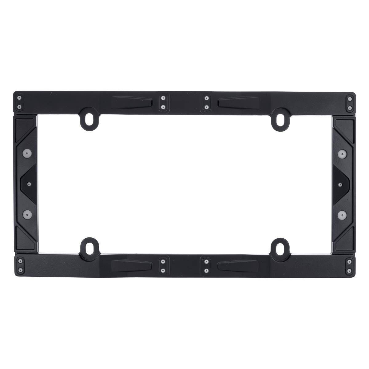 Cruiser Accessories 58150 Industrial Textured Matte Black License Plate Frame