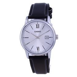 Picture of Casio MTP-V002L-7B3 10 mm Silver Dial Stainless Steel Analog Quartz Men Dress Watch&#44; White