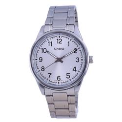 Picture of Casio MTP-V005D-7B4 8 mm Silver Dial Stainless Steel Analog Quartz Men Dress Watch&#44; White