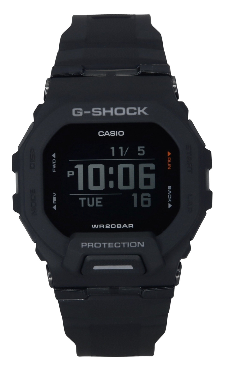 GBD-200-1 G-Shock G-Squad Digital Smartphone Link Black Resin Strap Quartz 200 m Mens Watch