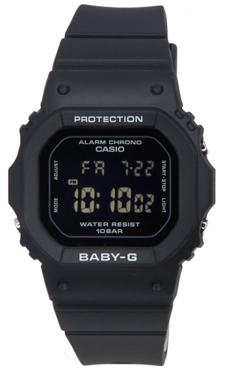 BGD-565-1 Baby-G Digital Black Dial Quartz 100 m Womens Watch