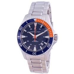 H82365141 40 mm Khaki Navy Scuba Automatic 100M Men Casual Watch, Black -  HAMILTON