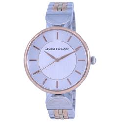 Picture of Armani Plus Exchange AX5381 Brooke Two Tone Stainless Steel Quartz Women Watch&#44; Blue