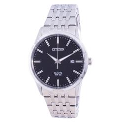 BI5000-87E 39 mm Black Dial Stainless Steel Quartz Men Casual Watch, Blue -  CITIZEN