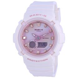 Picture of Casio BGA-280-4A2 43 mm Baby-G World Time Analog Digital 100M Women Dress Watch&#44; White