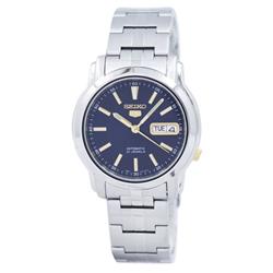 SNKL79K1 Mens 5 Automatic Watch, Blue -  Seiko