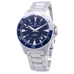 Mens Khaki Scuba Automatic Analog Watch, Navy & Black -  HAMILTON, HA728236