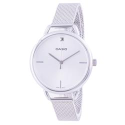 Picture of Casio LTP-E415M-7C Silver Dial Stainless Steel Quartz Womens Watch&#44; White