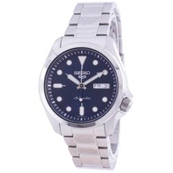 SRPE53K1 5 Sports Blue Dial Automatic 100M Mens Watch44 White
